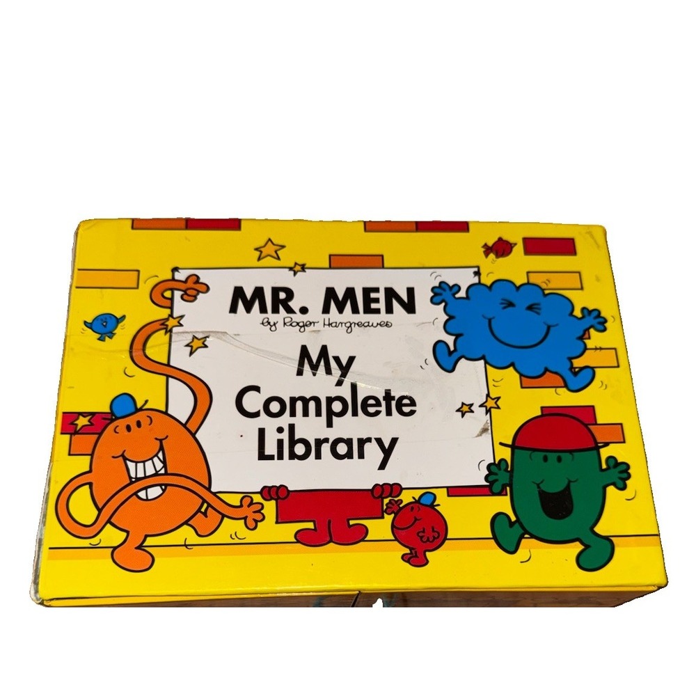 Mr Men Box Set Of 46 Books My Library Collection Complete VGC - Fast Dispatch